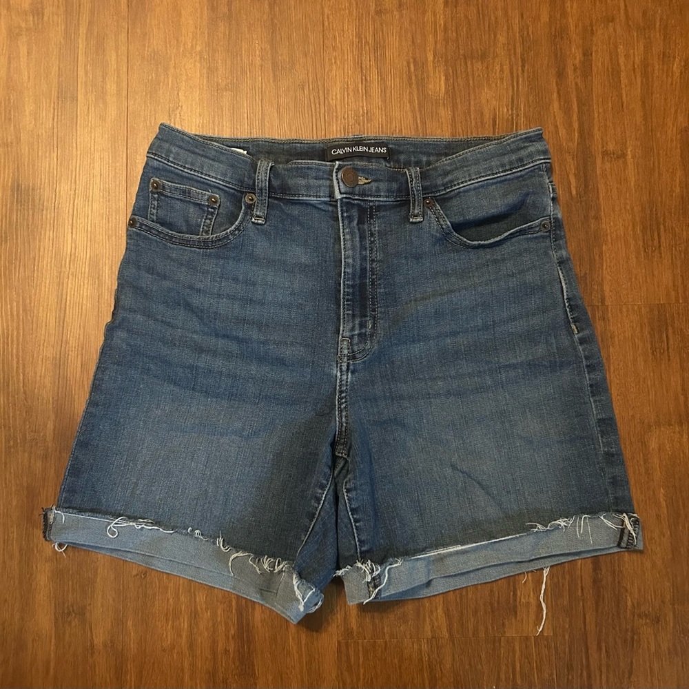 Calvin Klein Jeans Dark Blue Jean Shorts